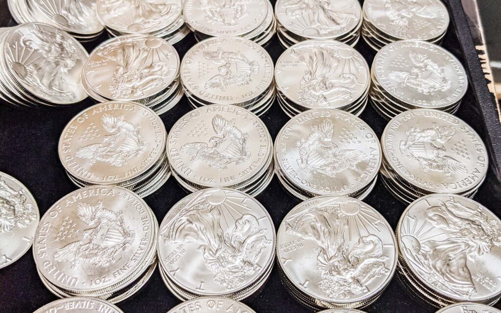 Silver coins